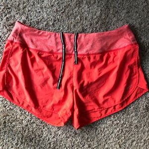 Coral running/training shorts